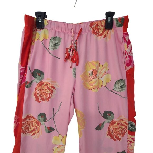 Victoria's Secret Women's Loungewear Pajama Bottoms Pink Floral Print Size Large - Picture 4 of 7